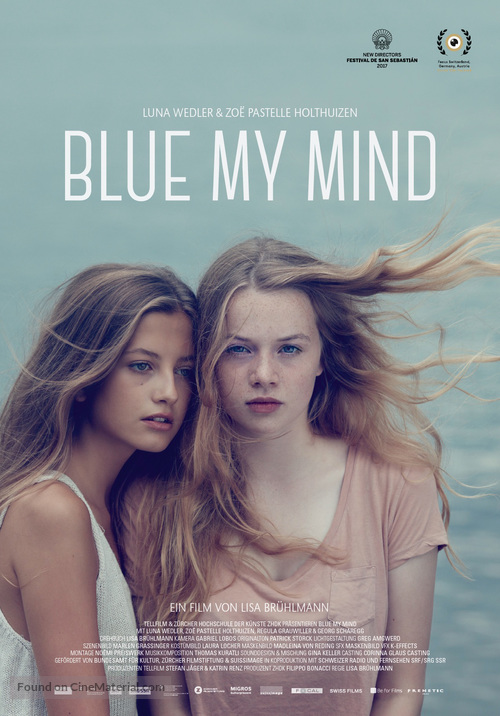Blue My Mind - Swiss Movie Poster