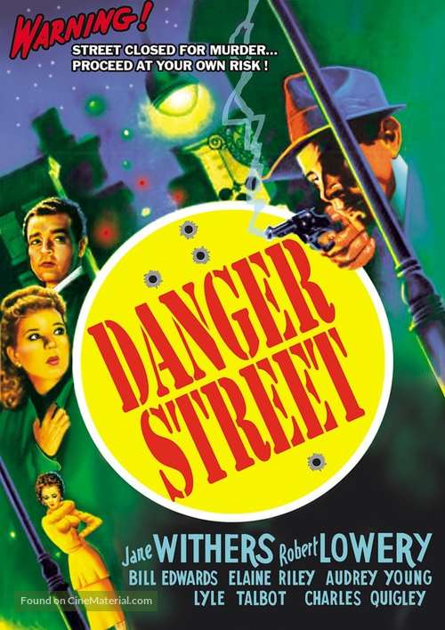 Danger Street - DVD movie cover
