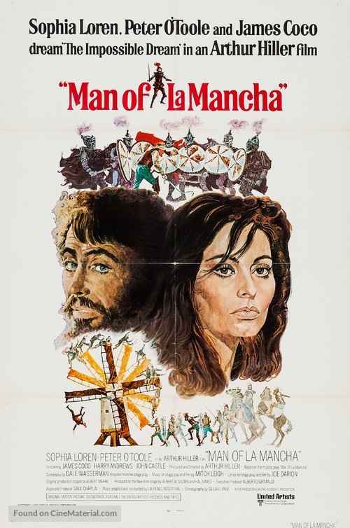 Man of La Mancha - Movie Poster