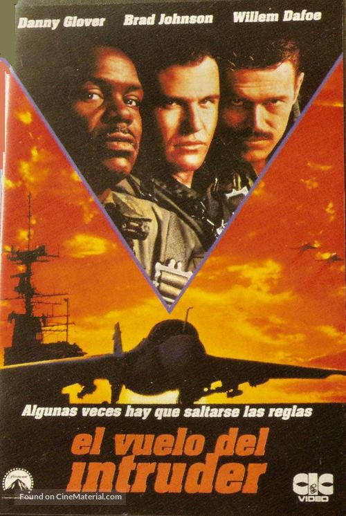 Flight Of The Intruder - Spanish VHS movie cover