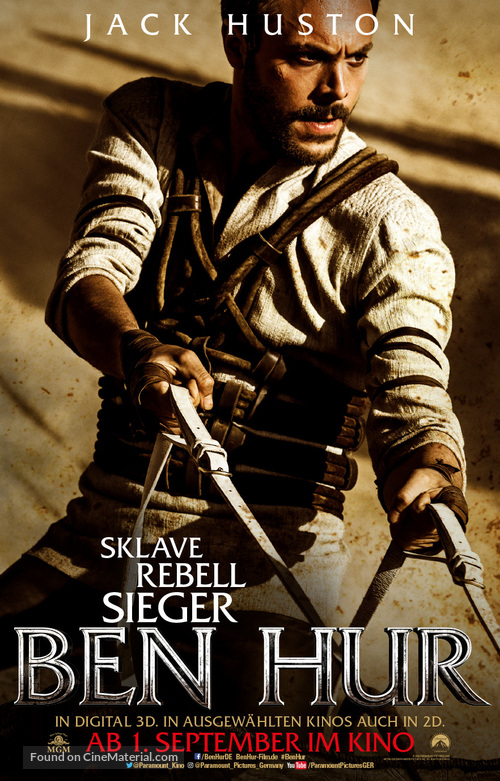 Ben-Hur - German Movie Poster