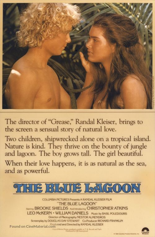 The Blue Lagoon - Movie Poster