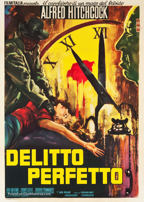 Dial M for Murder - Italian Movie Poster