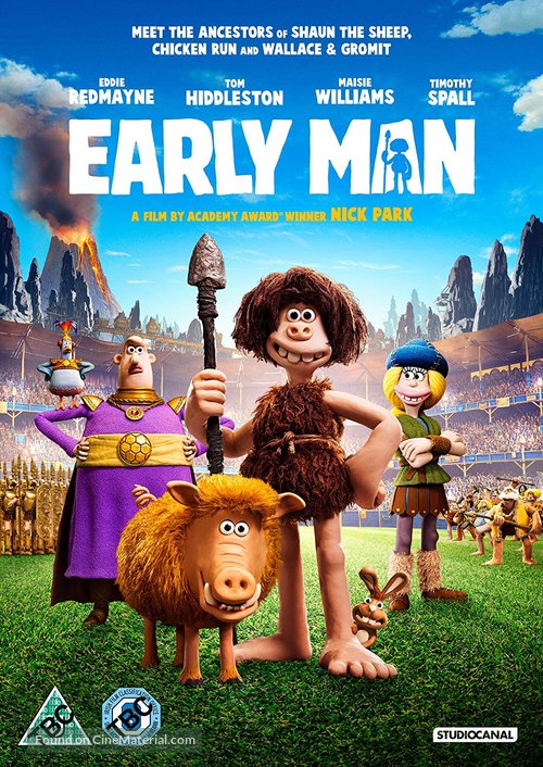 Early Man - British DVD movie cover