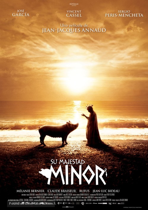 Sa majest&egrave; Minor - Spanish Movie Poster