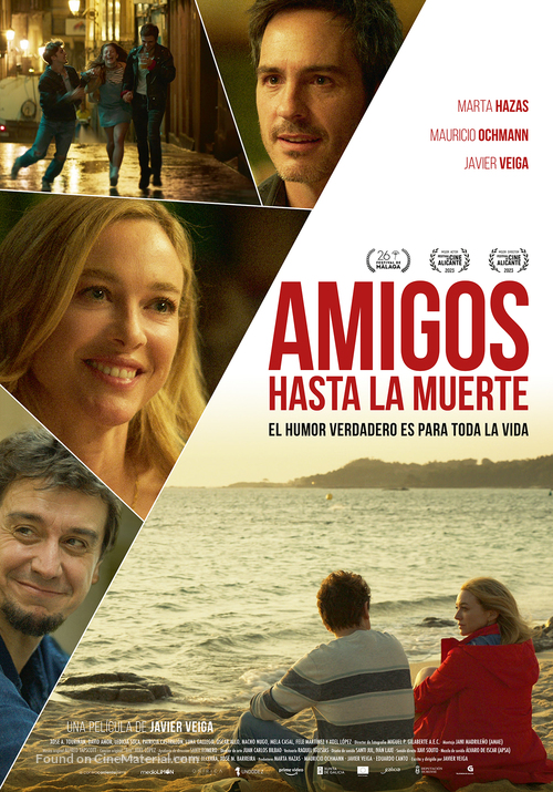 Amigos hasta la muerte - Spanish Movie Poster