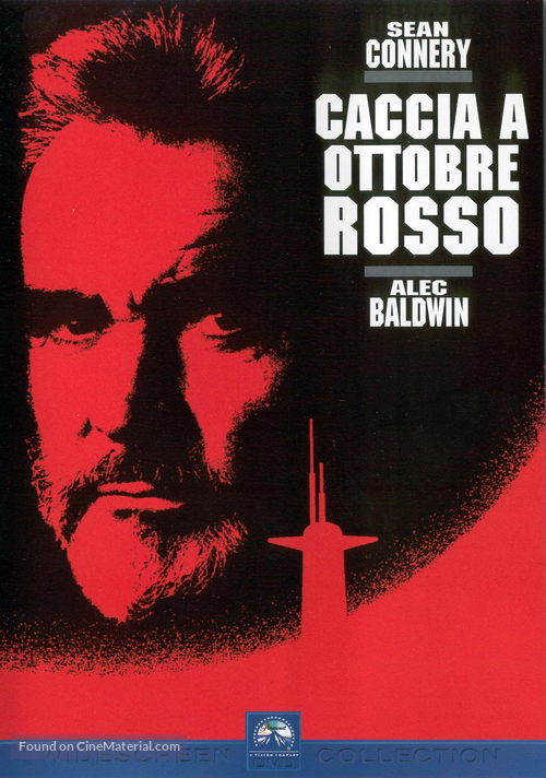 The Hunt for Red October - Italian Movie Cover