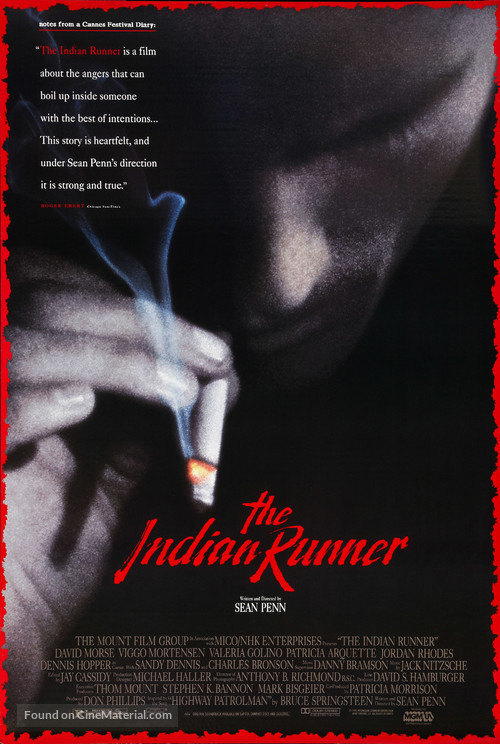 The Indian Runner - Movie Poster