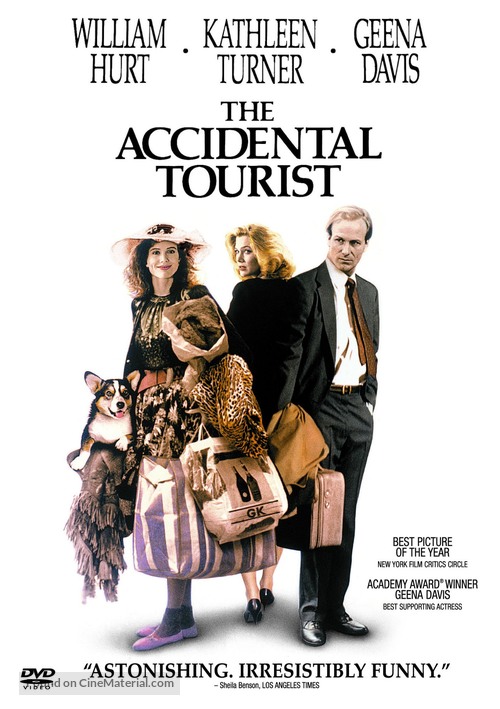 The Accidental Tourist - DVD movie cover