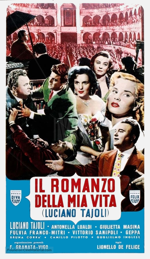 Il romanzo della mia vita - Italian Movie Poster