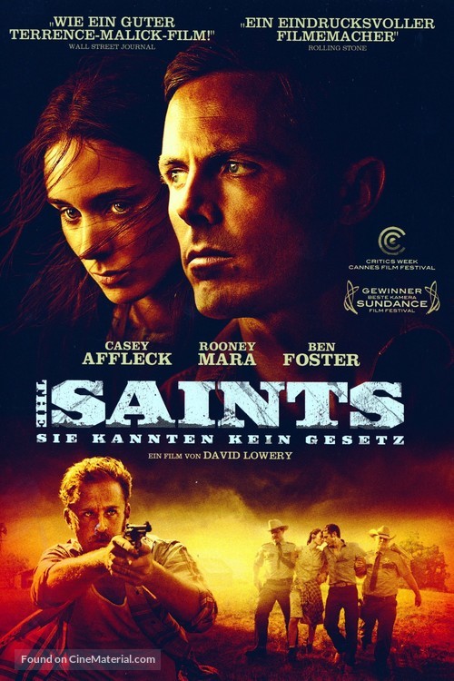 Ain&#039;t Them Bodies Saints - German Movie Cover