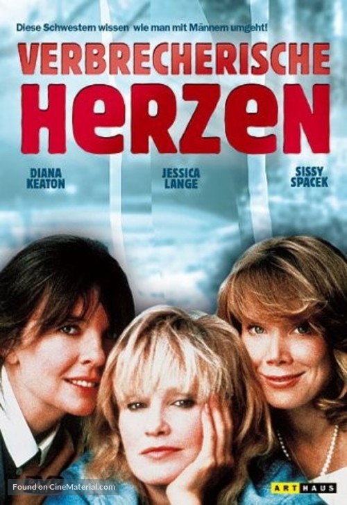 Crimes of the Heart - German DVD movie cover