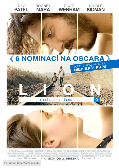 Lion - Czech Movie Poster