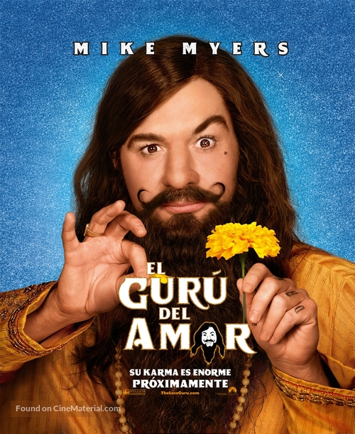 The Love Guru - Mexican Movie Poster