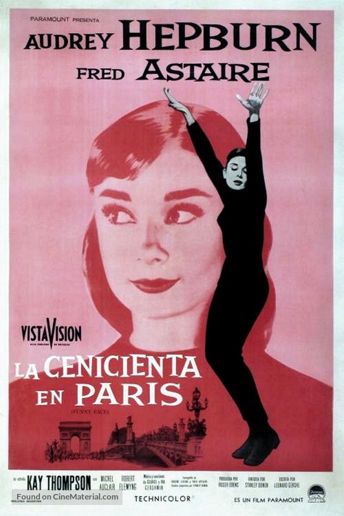 Funny Face - Argentinian Movie Poster