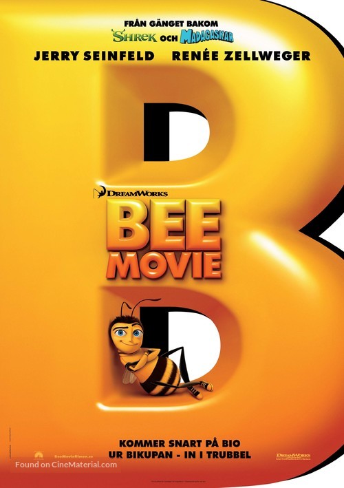Bee Movie - Swedish Movie Poster