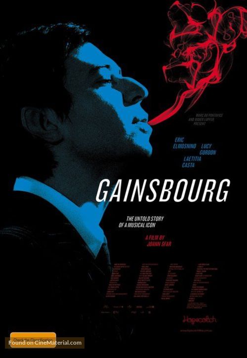 Gainsbourg (Vie h&eacute;ro&iuml;que) - Australian Movie Poster