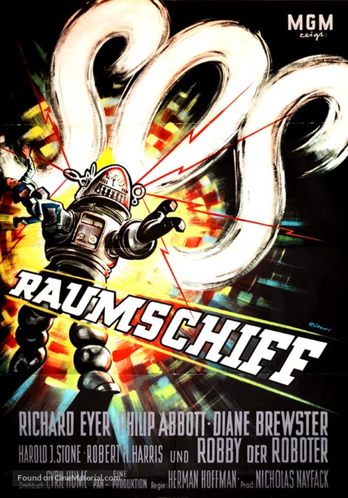 The Invisible Boy - German Movie Poster