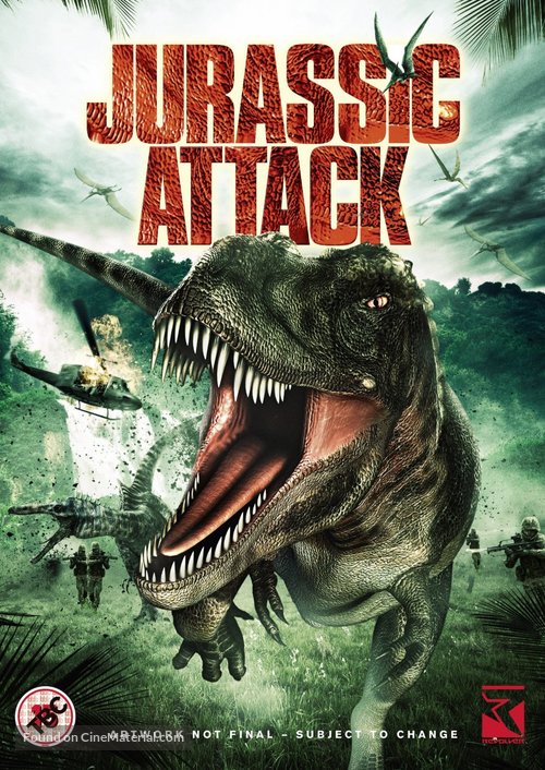 Jurassic Attack - British DVD movie cover