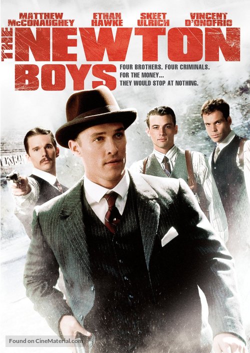 The Newton Boys - DVD movie cover