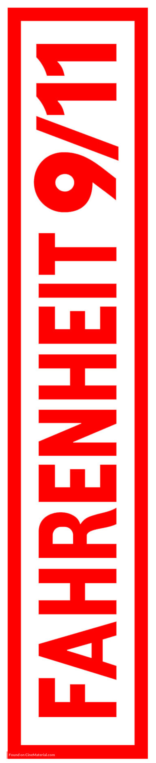 Fahrenheit 9/11 - Logo