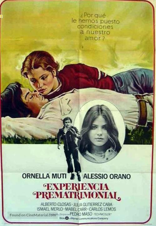 Experiencia prematrimonial - Spanish Movie Poster