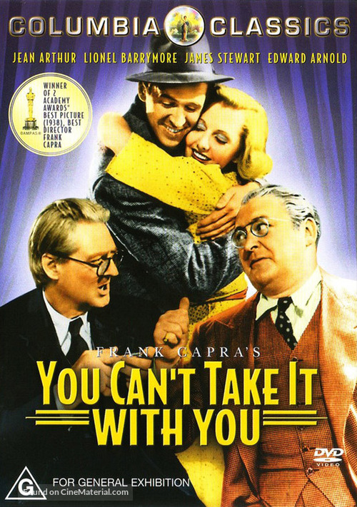 You Can&#039;t Take It with You - Australian DVD movie cover