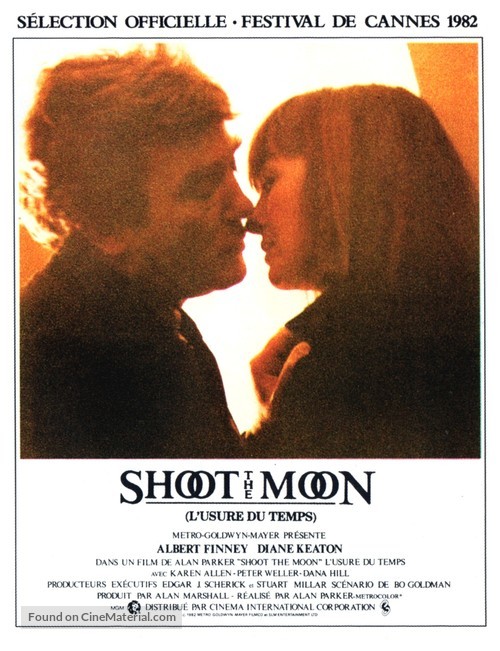Shoot the Moon - French Movie Poster