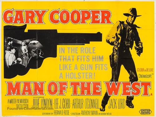 Man of the West - British Movie Poster