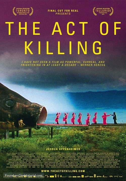 The Act of Killing - British Movie Poster