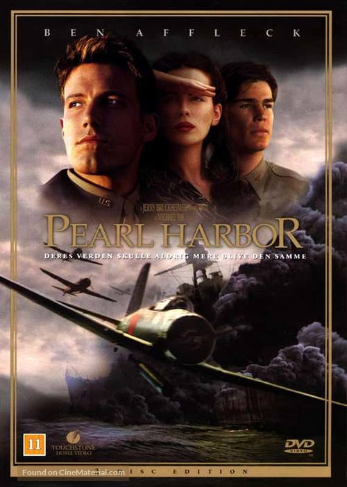 Pearl Harbor - Danish DVD movie cover