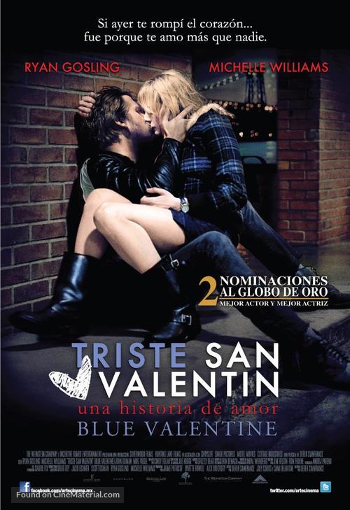 Blue Valentine - Mexican Movie Poster