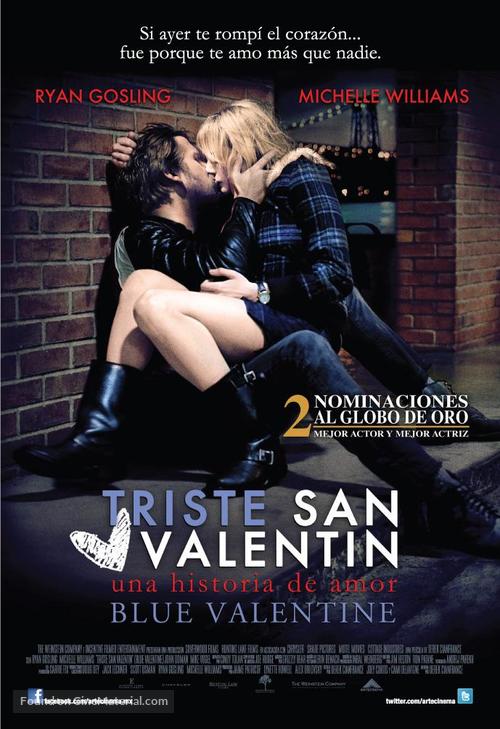 Blue Valentine - Mexican Movie Poster