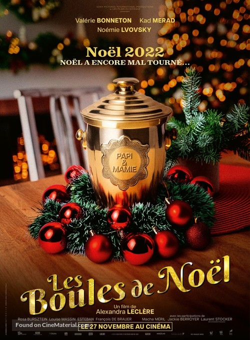 Les Boules de No&euml;l - French Movie Poster