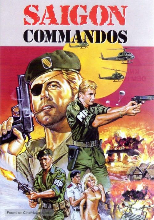 Saigon Commandos - German DVD movie cover