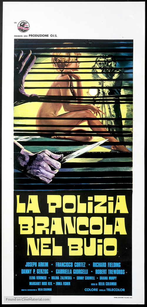 La polizia brancola nel buio - Italian Movie Poster