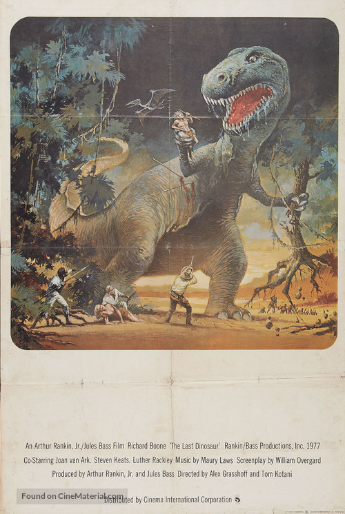 The Last Dinosaur - British Movie Poster