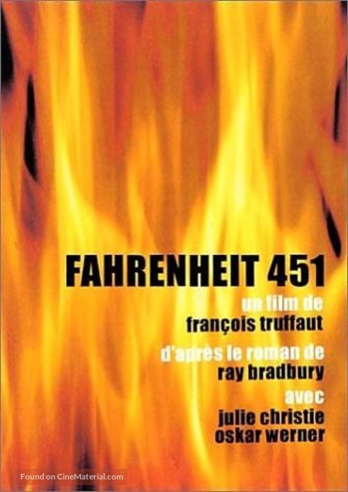 Fahrenheit 451 - French Movie Cover
