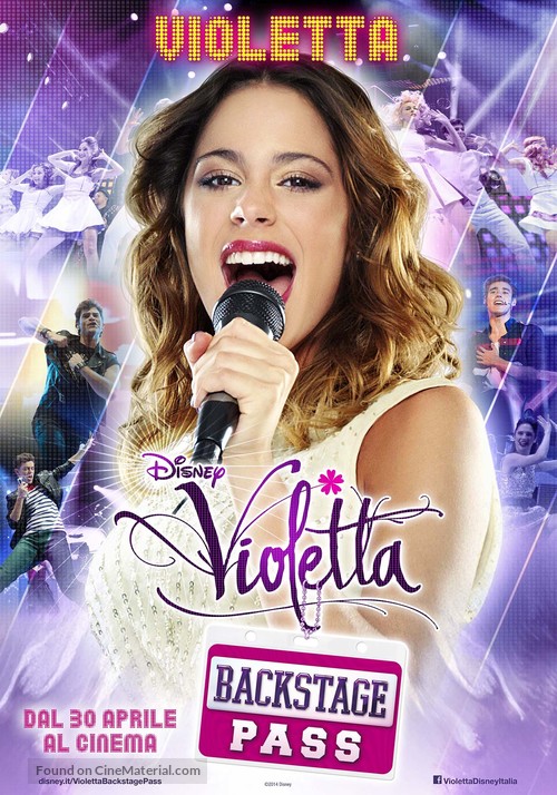 Violetta: La emoci&oacute;n del concierto - Italian Movie Poster