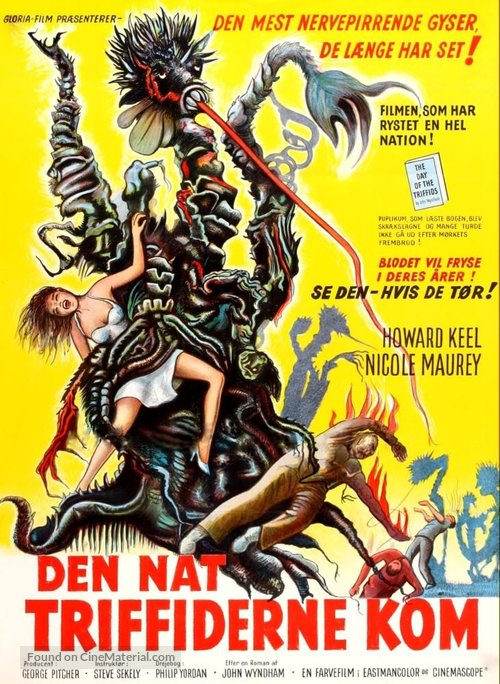 The Day of the Triffids - Danish Movie Poster
