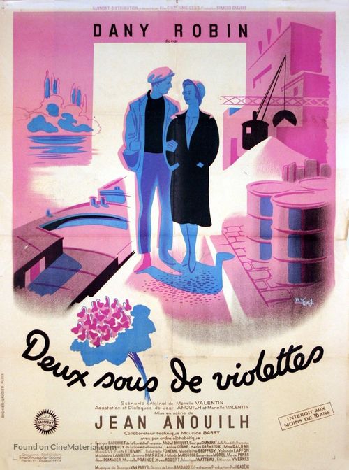 Deux sous de violettes - French Movie Poster