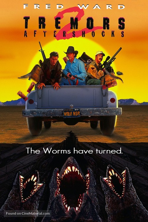 Tremors II: Aftershocks - DVD movie cover