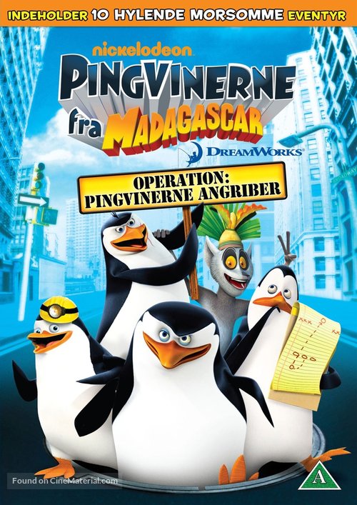 &quot;The Penguins of Madagascar&quot; - Danish DVD movie cover