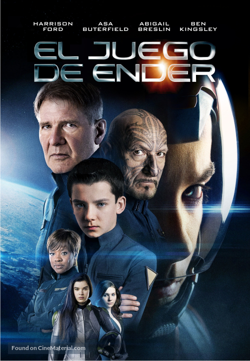 Ender&#039;s Game - Argentinian DVD movie cover