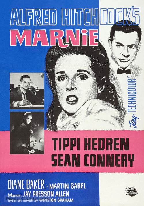 Marnie - Swedish Movie Poster