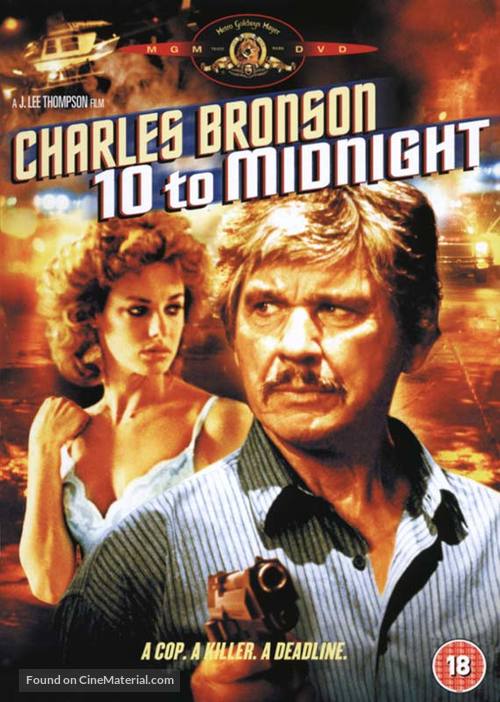 10 to Midnight - British DVD movie cover