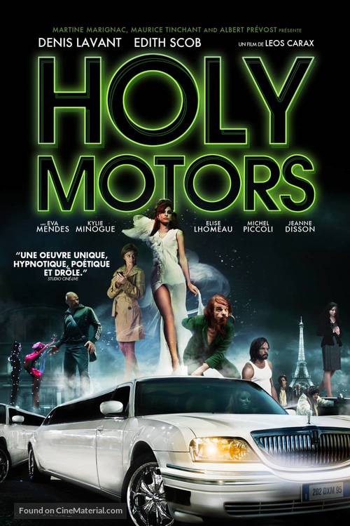Holy Motors - French DVD movie cover