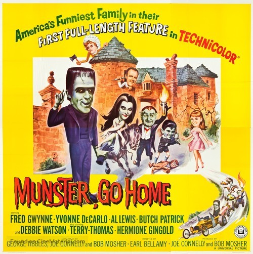 Munster, Go Home - Movie Poster