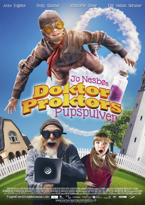 Doktor Proktors prompepulver - German Movie Poster