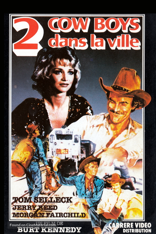 The Concrete Cowboys - French VHS movie cover